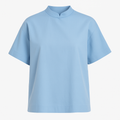 Baumwollbluse Himmelblau - Barvern Chemises