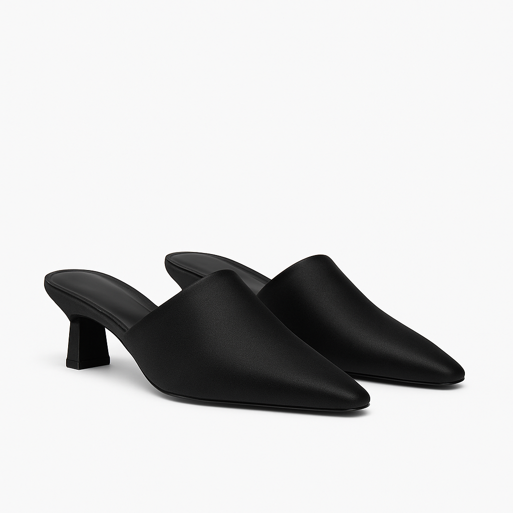 Seidige Mules - Barvern Chaussures