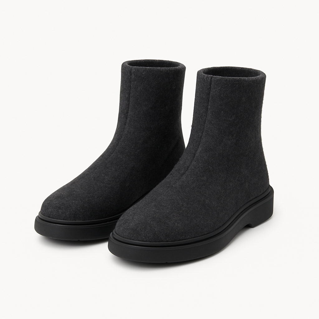 Wollige Boots - Barvern Chaussures